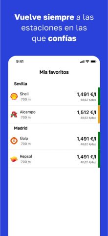 Gasall: Gasolineras España для iOS — скриншот 4