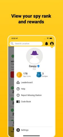 Gaspy для iOS — скриншот 4