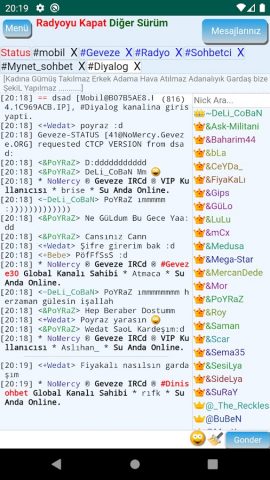 Gay Sohbet для Android — скриншот 3