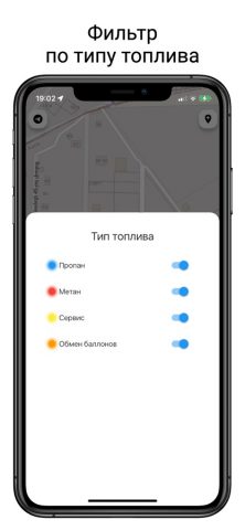 Gaz Station для iOS — скриншот 3