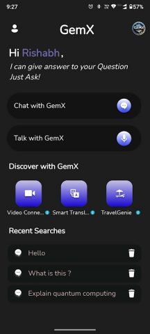 GemX для Android — скриншот 1