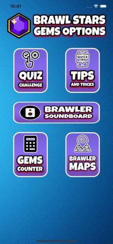 Gems Option for Brawl Stars для iOS — скриншот 1