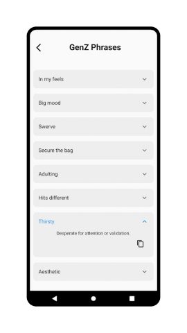 GenZ Slang Translator для Android — скриншот 5