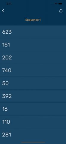 Генератор Случайных Чисел App для iOS — скриншот 4