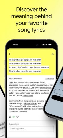 Genius: Song Lyrics Finder для iOS — скриншот 2