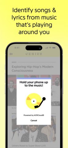 Genius: Song Lyrics Finder для iOS — скриншот 4