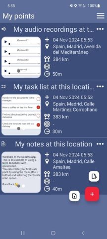 GeoDoc: Find Your Secret Spots для Android — скриншот 1