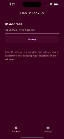 GeoIP Lookup для iOS — скриншот 2