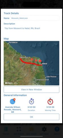 GeoTracker Lite для iOS — скриншот 4