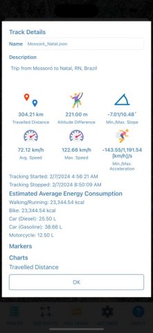 GeoTracker Lite для iOS — скриншот 5