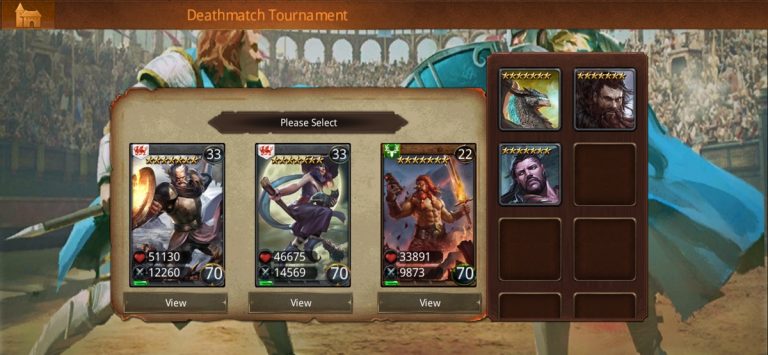 Герои Камелота для iOS — скриншот 1