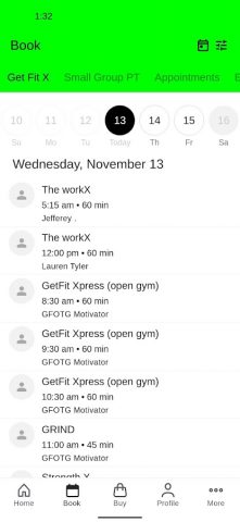 Get Fit X Fitness для Android — скриншот 2