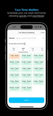 Ghaseel Car Wash — غسيل سيارات для iOS — скриншот 2