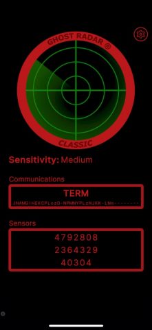 Ghost Radar Classic ™ для iOS — скриншот 1