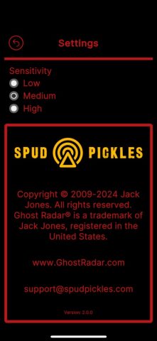 Ghost Radar Classic ™ для iOS — скриншот 4