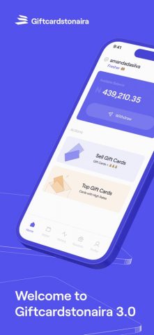GiftCardsToNaira:Sell GiftCard для iOS — скриншот 1