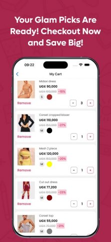 Glam n’ Go для iOS — скриншот 3