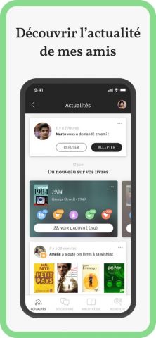 Gleeph — gestion bibliothèque для iOS — скриншот 5