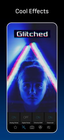 Glitch Art Studio: Cam Effects для iOS — скриншот 2