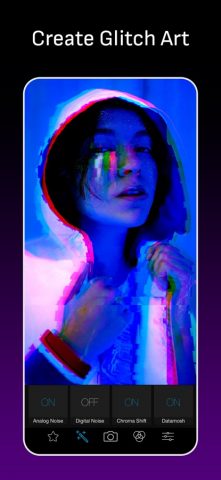 Glitch Art Studio: Cam Effects для iOS — скриншот 3