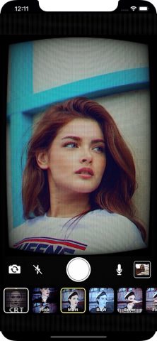 Glitch Video Effect — Live VHS для iOS — скриншот 3