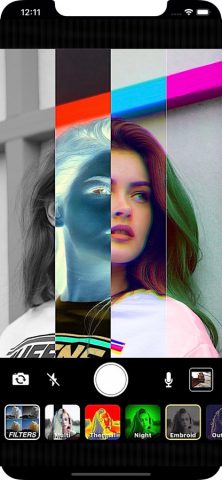 Glitch Video Effect — Live VHS для iOS — скриншот 4