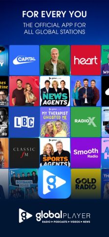 Global Player Radio & Podcasts для iOS — скриншот 1