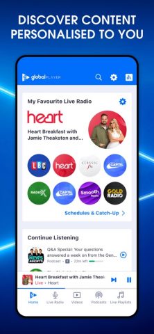Global Player Radio & Podcasts для iOS — скриншот 2