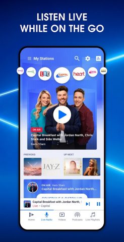 Global Player Radio & Podcasts для Android — скриншот 3