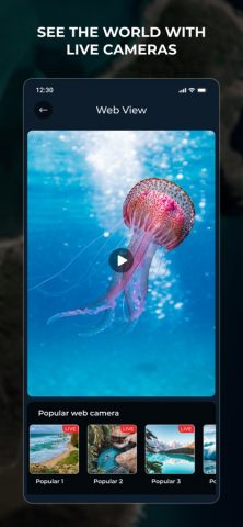 Globe Earth 3D — Live Map для iOS — скриншот 5