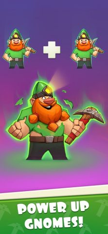 Gnome Diggers: Копатель-Шахтер для iOS — скриншот 3