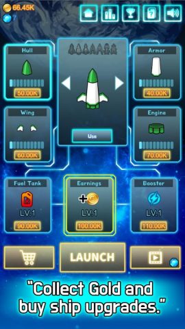 Go Space — Space ship builder для Android — скриншот 4