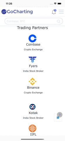 GoCharting для iOS — скриншот 3