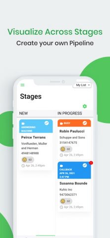 GoDial — Auto Call Dialer CRM для iOS — скриншот 3