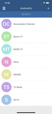 GoTV — M3U IPTV Player для iOS — скриншот 1