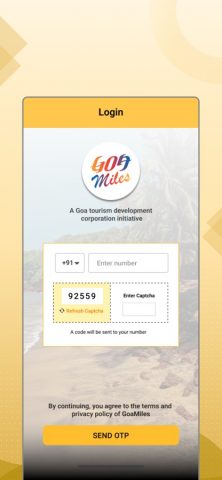 GoaMiles для iOS — скриншот 1