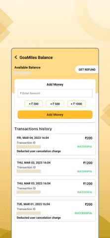 GoaMiles для iOS — скриншот 4