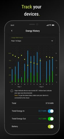 Goal Zero Power для iOS — скриншот 3