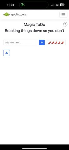 Goblin Tools для iOS — скриншот 1