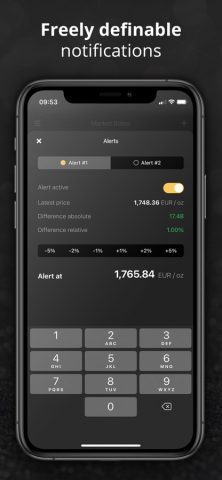 Gold Price & Precious Metals для iOS — скриншот 5