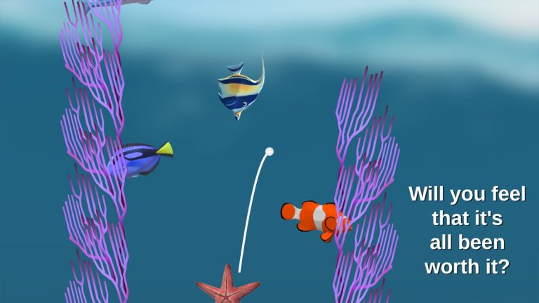 Golfing Over It для iOS — скриншот 4