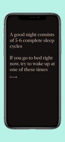 Good Time — Калькулятор сна для iOS — скриншот 2