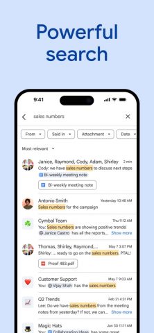 Google Chat для iOS — скриншот 4