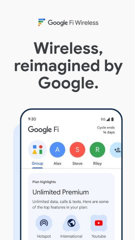 Google Fi Wireless для Android — скриншот 1