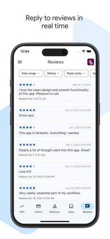 Google Play Console для iOS — скриншот 4