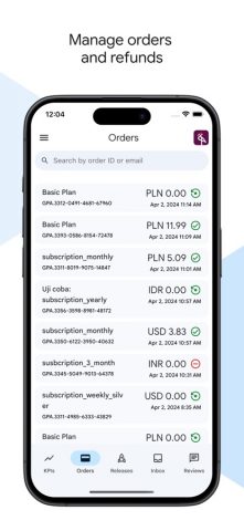 Google Play Console для iOS — скриншот 5