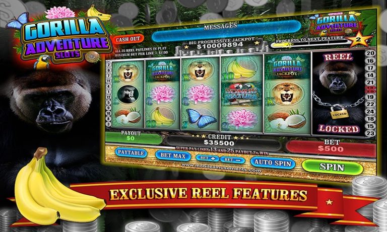 Gorilla Adventure Slots для Android — скриншот 4
