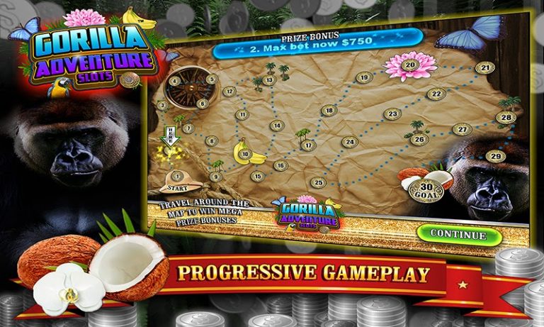 Gorilla Adventure Slots для Android — скриншот 5