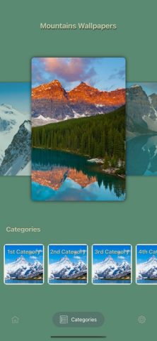 Горы Обои для iOS — скриншот 3