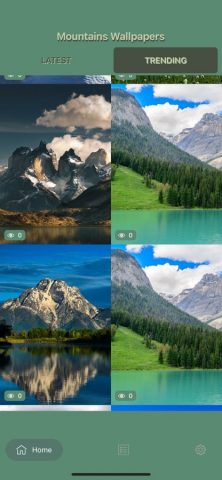 Горы Обои для iOS — скриншот 4